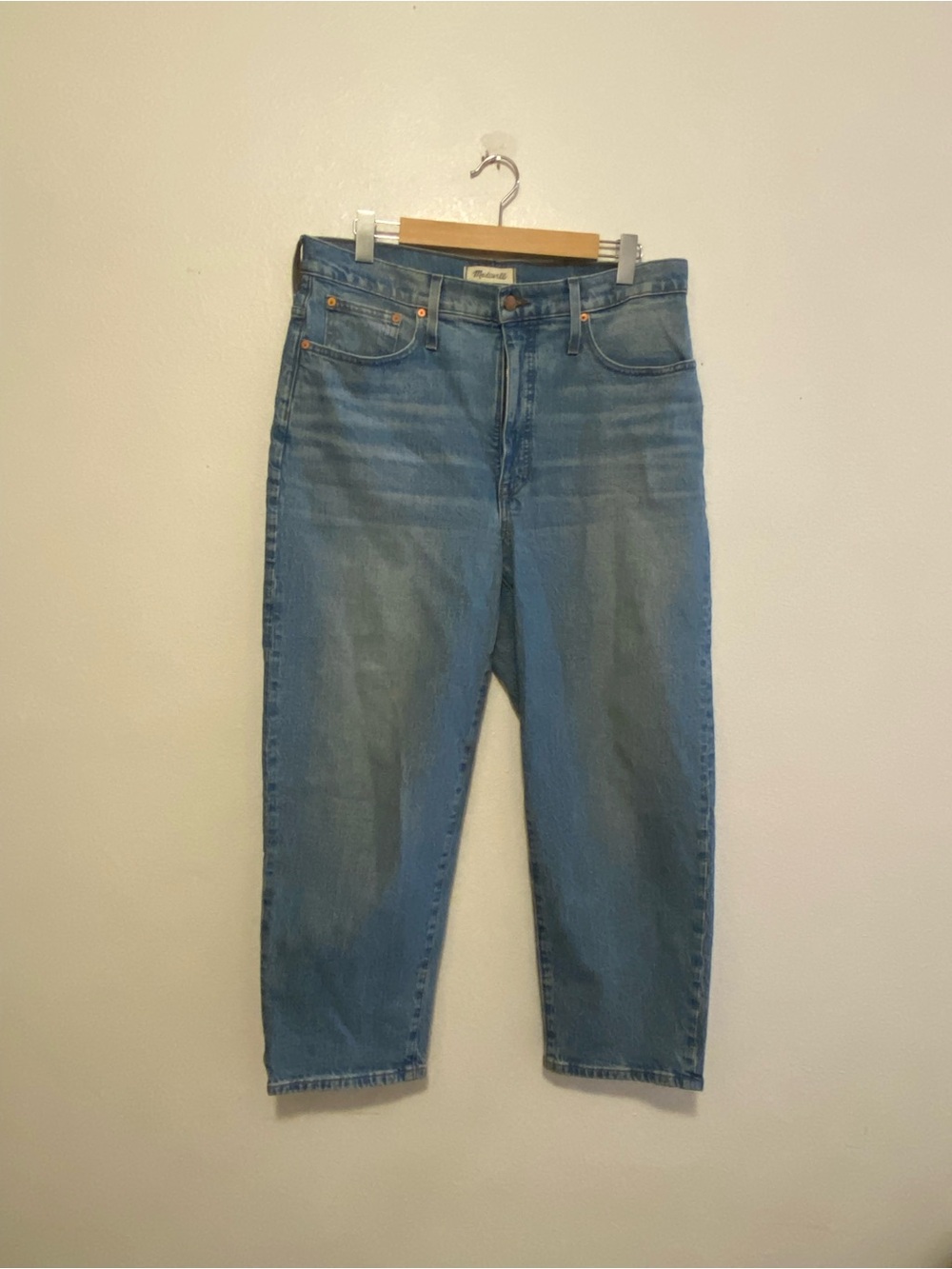 Madewell Light Blue Balloon leg Women's Jeans